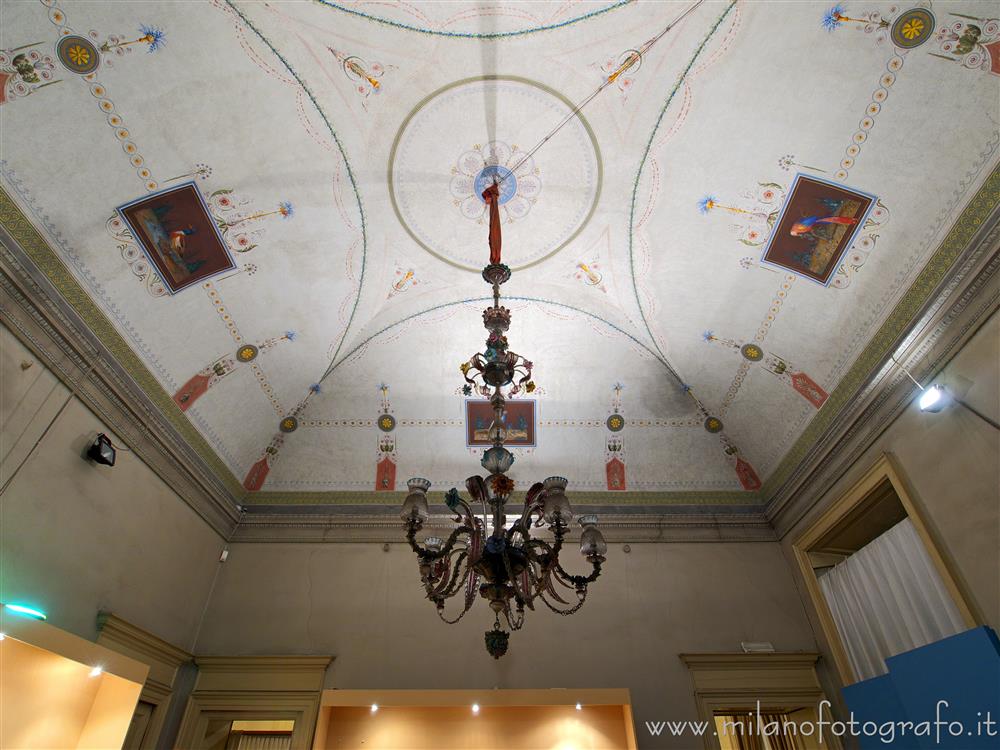 Vimercate (Monza e Brianza, Italy) - Vault of the old dining room in Villa Sottocasa